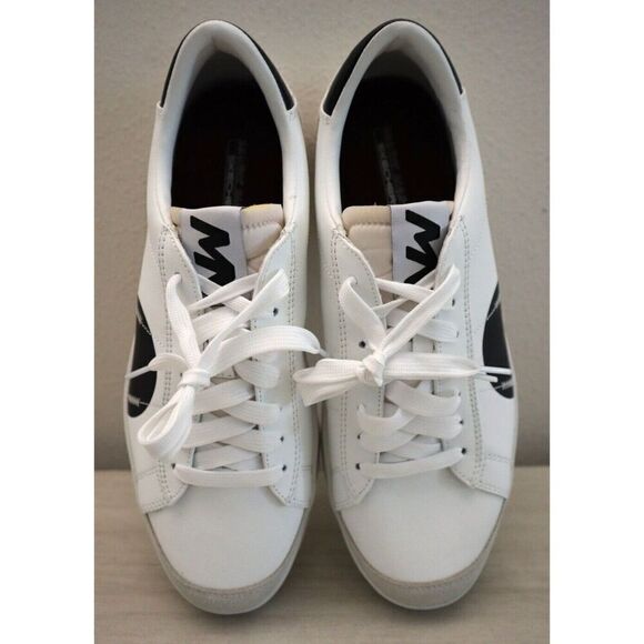 Skechers Mark Nason Men Sz 11 White Leather New Wave Cup The Volley Sneakers - Picture 2 of 11